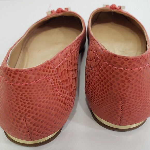 Nurture Mayler Women's Leather Flats with Adorable Bow Tie, Size 6M - Picture 9 of 11